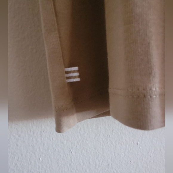 Jones New York classic short sleeved crewneck tshirt Women's XL beige - Picture 3 of 5